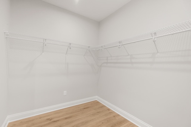 5848 Phillip Rd, Crestview, FL 32539 - walk in closet with light wood-style floors