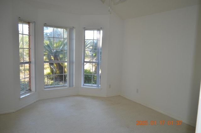 unfurnished room featuring carpet floors