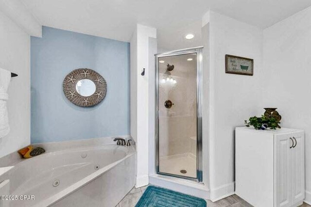 14825 Front Beach Rd Unit 2001, Panama City Beach, FL 32413 - bathroom with shower with separate bathtub