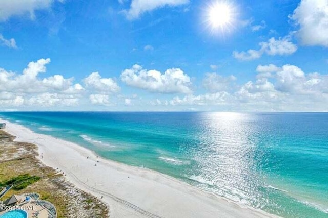 14825 Front Beach Rd Unit 2001, Panama City Beach, FL 32413 - water view featuring a beach view