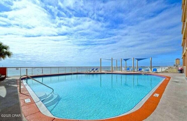 14825 Front Beach Rd Unit 2001, Panama City Beach, FL 32413 - view of pool with a water view