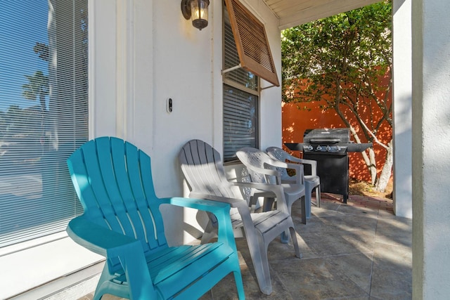 view of patio / terrace with grilling area