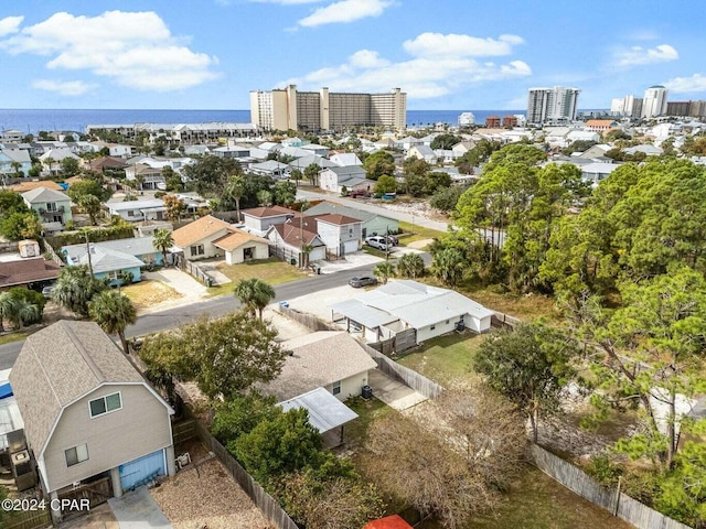 5620 Pinetree Ave, Panama City Beach, FL 32408 - drone / aerial view featuring a water view