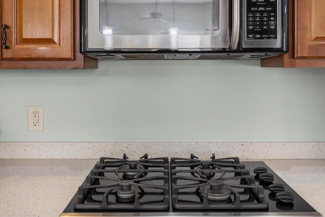 room details featuring gas stovetop