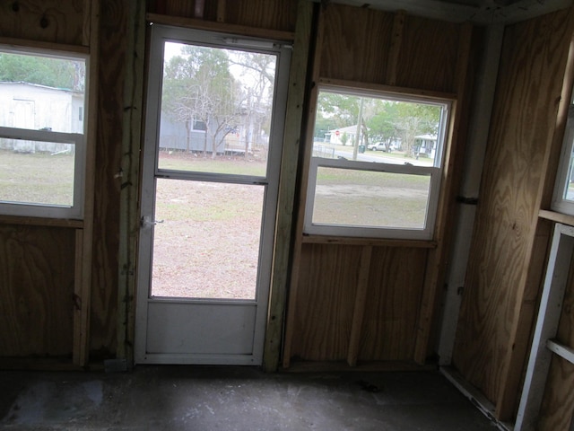 view of doorway to outside