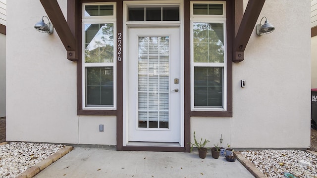 view of property entrance