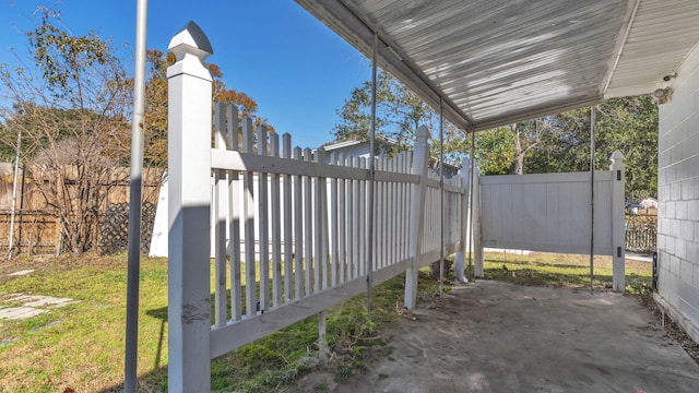 view of patio