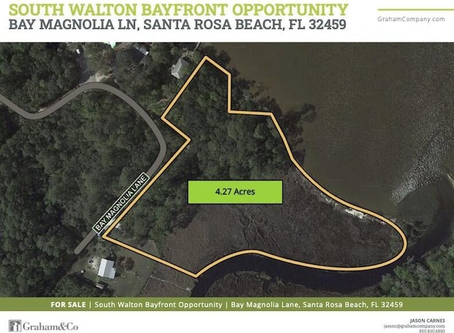 410 Bay Magnolia Ln, Santa Rosa Beach FL, 32459 land for sale