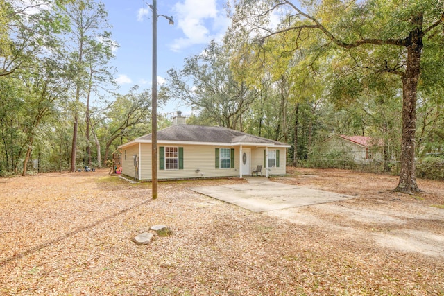 view of ranch-style house