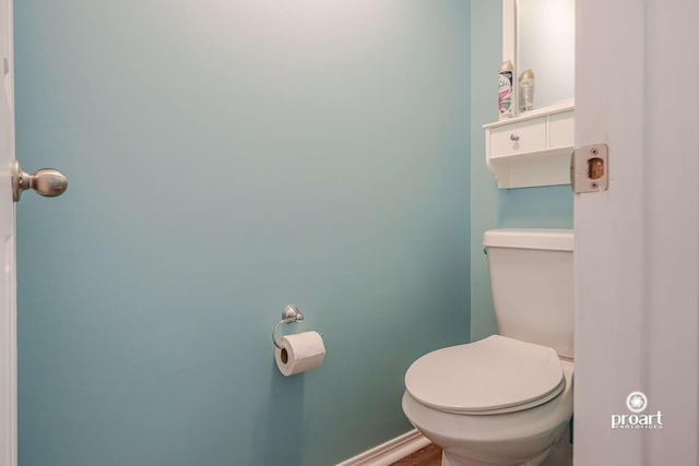 bathroom with toilet