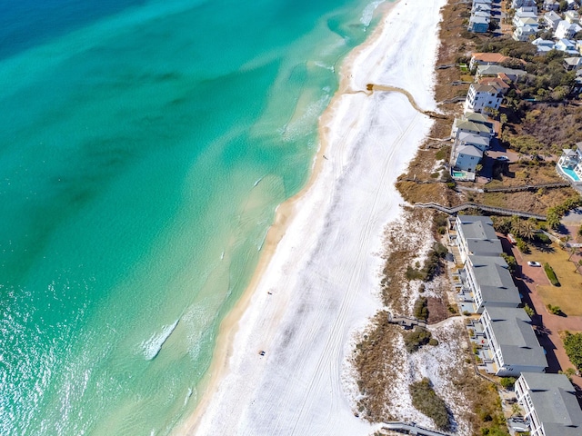 3986 W County Highway 30a Unit 231, Santa Rosa Beach, FL 32459 - aerial view featuring a view of the beach and a water view
