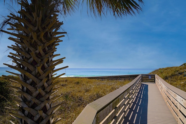 3986 W County Highway 30a Unit 231, Santa Rosa Beach, FL 32459 - view of property's community with a water view and a beach view
