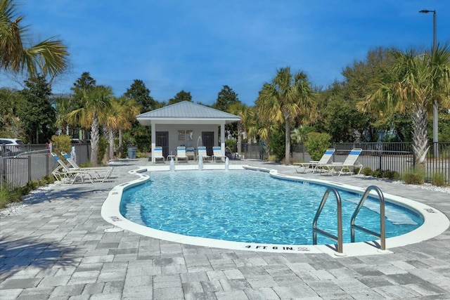 3986 W County Highway 30a Unit 231, Santa Rosa Beach, FL 32459 - pool featuring fence and a patio