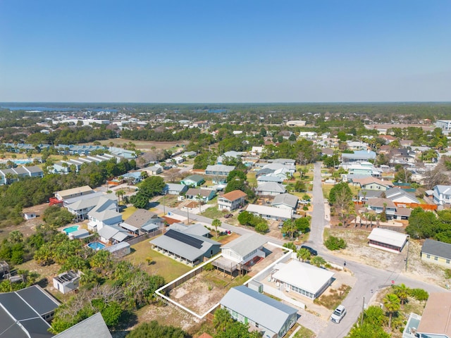 bird's eye view featuring a residential view