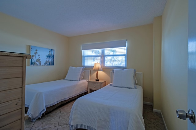 view of tiled bedroom