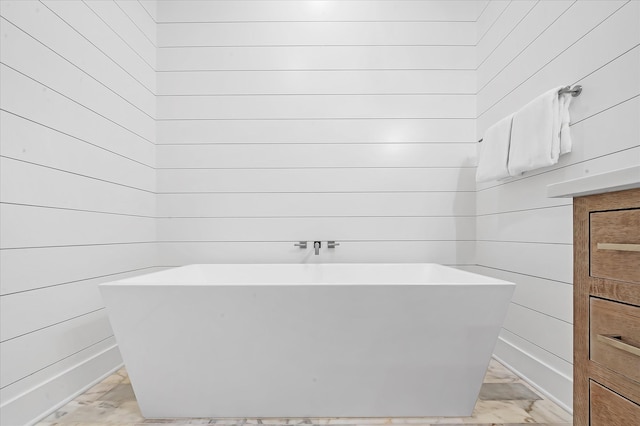 bathroom with a bathing tub