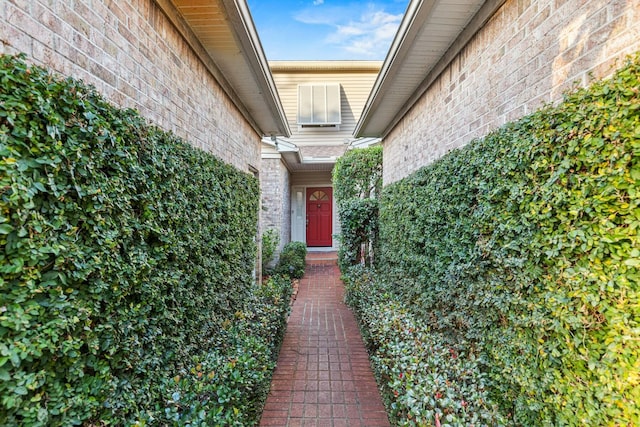 view of property entrance