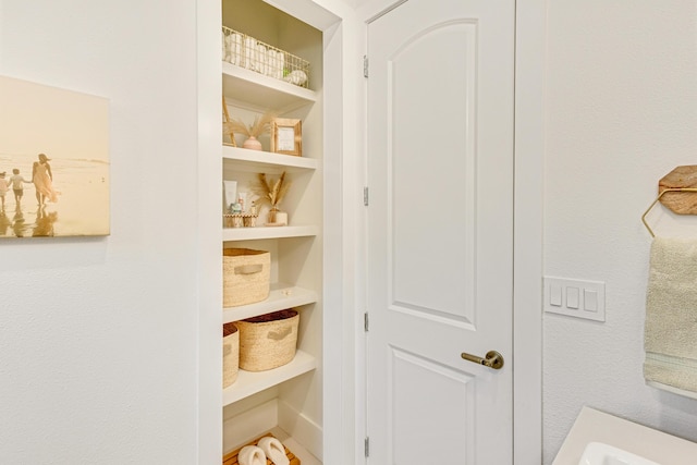 view of pantry