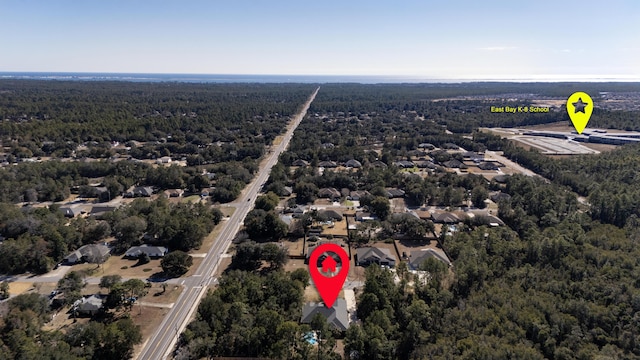 6568 Castlewood St, Navarre, FL 32566 - birds eye view of property