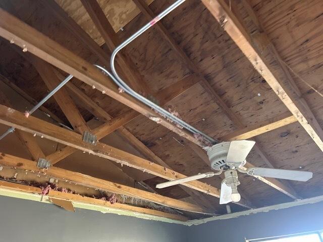 interior details featuring beamed ceiling and wood ceiling