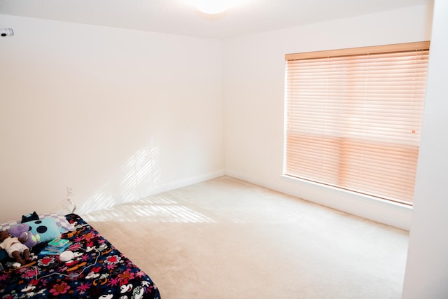 unfurnished room with carpet