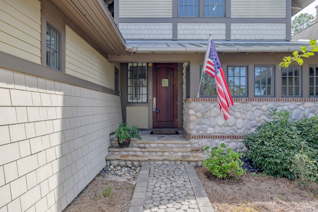 view of entrance to property