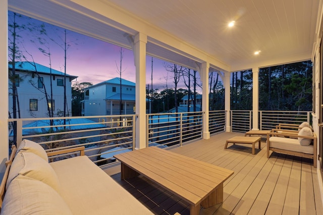 91 Pelayo Ave, Santa Rosa Beach, FL 32459 - view of sunroom