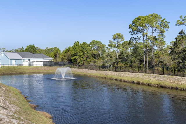 property view of water