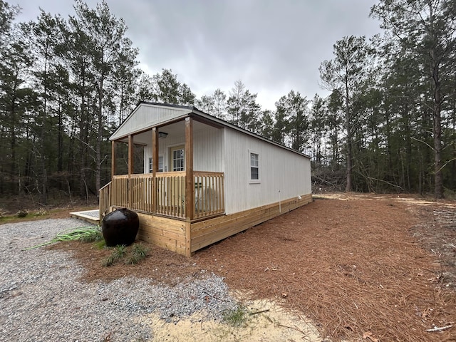 view of front of house featuring a porch