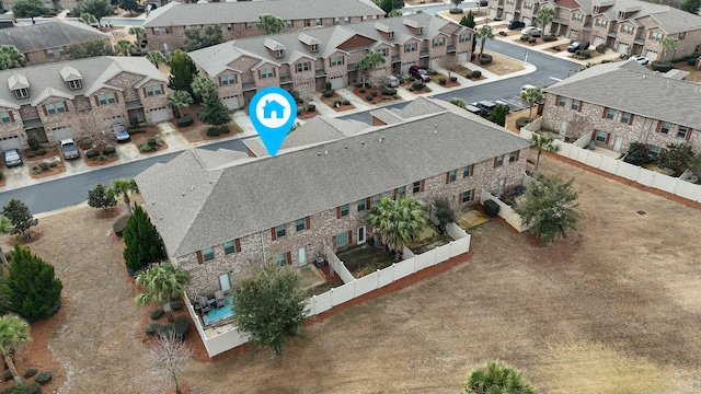 8872 White Ibis Way, Navarre, FL 32566 - drone / aerial view with a residential view