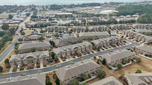 8872 White Ibis Way, Navarre, FL 32566 - drone / aerial view featuring a residential view