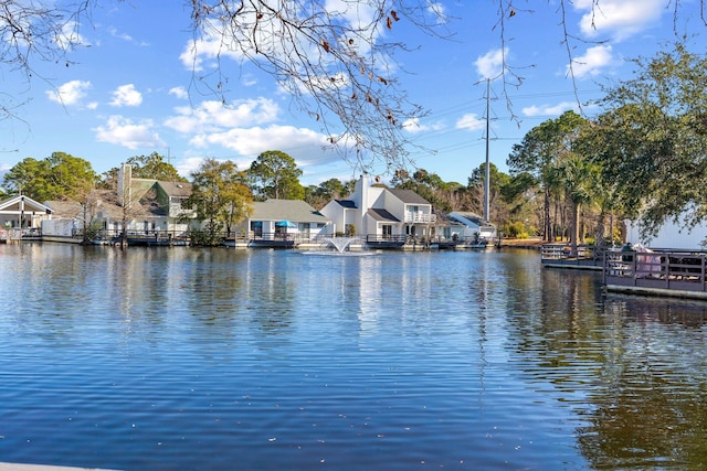 property view of water