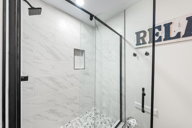 23011 Front Beach Rd Unit 65, Panama City Beach, FL 32413 - bathroom with a stall shower