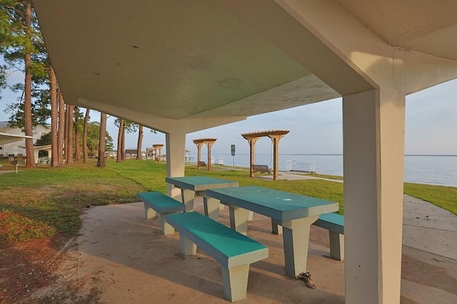 149 Legion Park Loop, Miramar Beach, FL 32550 - view of home's community featuring a yard and a water view