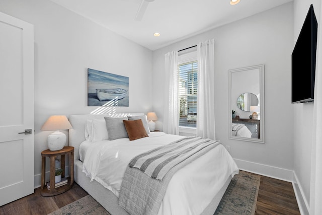 83 Sawgrass Ln, Santa Rosa Beach, FL 32459 - bedroom with dark wood-type flooring