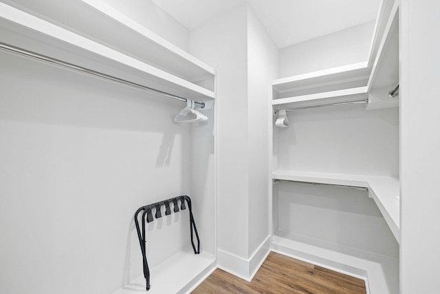 83 Sawgrass Ln, Santa Rosa Beach, FL 32459 - spacious closet featuring hardwood / wood-style flooring