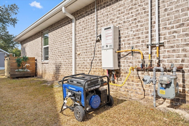 1911 Ladybird Ln, Gulf Breeze, FL 32563 - view of property exterior with brick siding