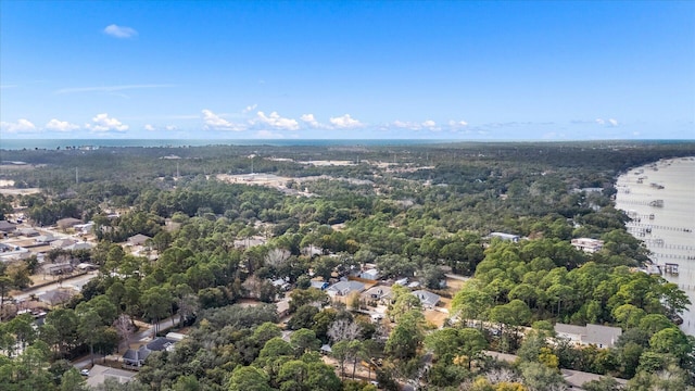 1911 Ladybird Ln, Gulf Breeze, FL 32563 - drone / aerial view with a wooded view