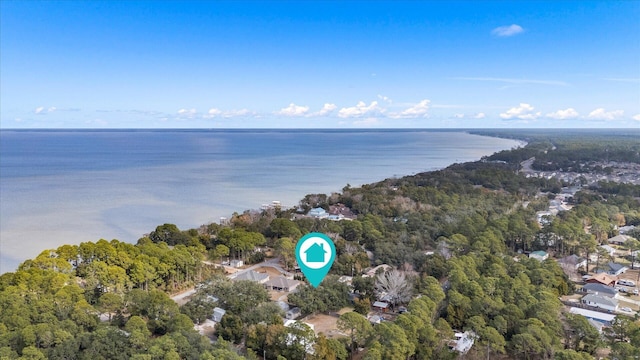 1911 Ladybird Ln, Gulf Breeze, FL 32563 - bird's eye view with a water view
