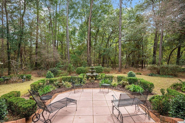 view of patio