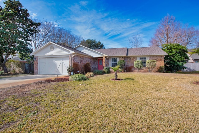 1775 Village Pkwy, Gulf Breeze, FL 32563 - single story home featuring a garage and a front lawn