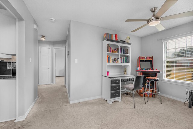 1775 Village Pkwy, Gulf Breeze, FL 32563 - office space featuring ceiling fan and light colored carpet