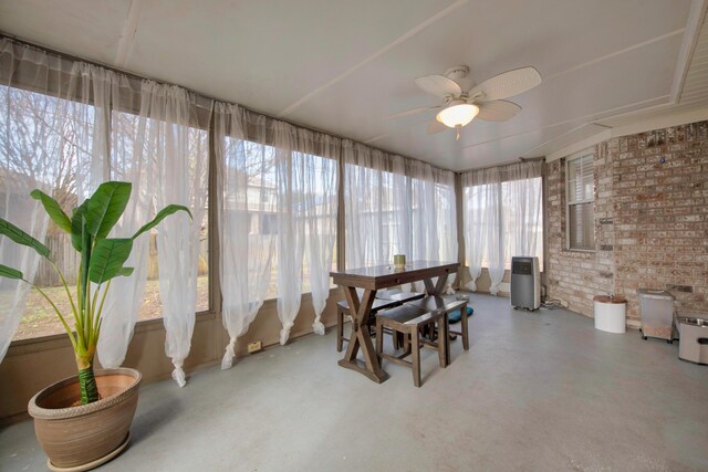 1775 Village Pkwy, Gulf Breeze, FL 32563 - sunroom / solarium with ceiling fan