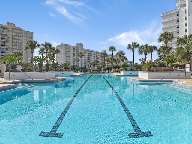 view of pool