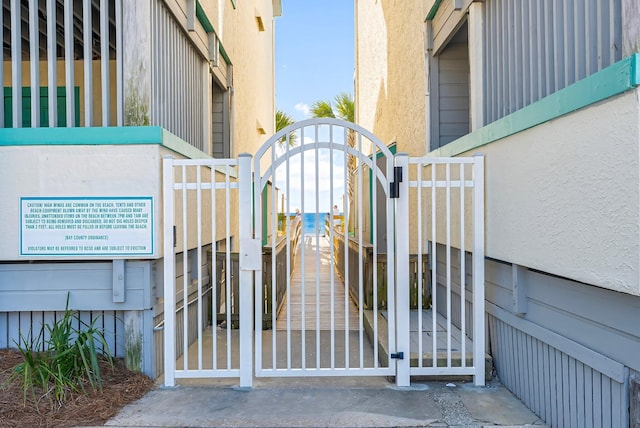 view of gate