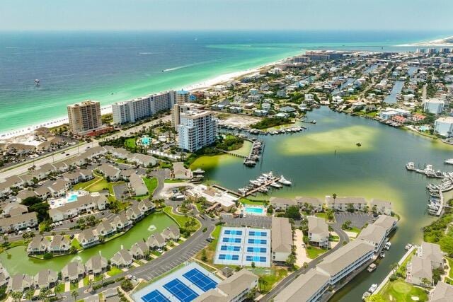 775 Gulf Shore Dr Unit 2033, Destin, FL 32541 - aerial view featuring a water view