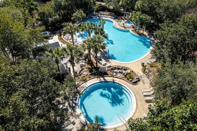 view of swimming pool