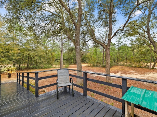 view of deck