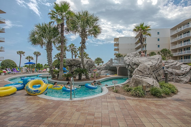 view of pool