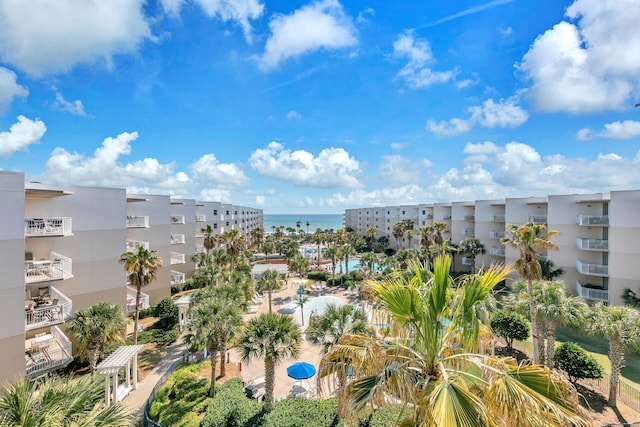 1110 Santa Rosa Blvd Unit C601, Fort Walton Beach, FL 32548 - birds eye view of property with a water view